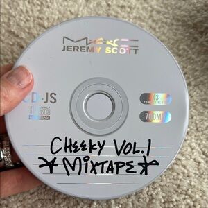 Jeremy Scott Silver CD - Cheeky Vol.1 Mixtape